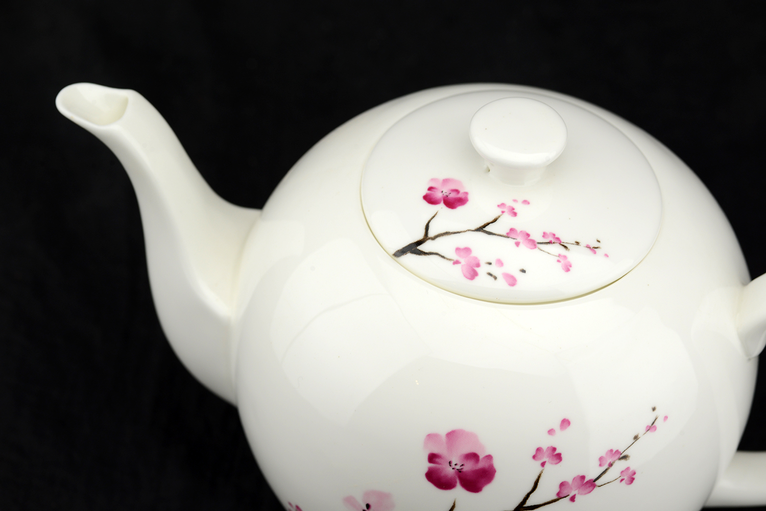 Sakura porcelán teáskanna